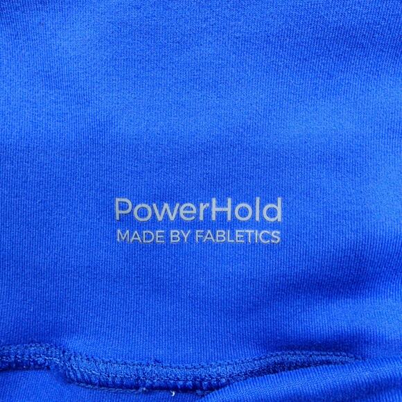 Fabletics Pants Womens L Blue Define PowerHold High-Waisted Legging Workout Yoga - Picture 5 of 10